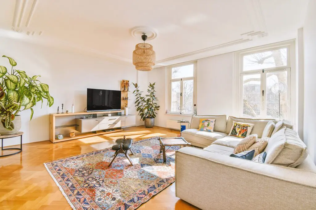 View of a luxury and beautiful living room