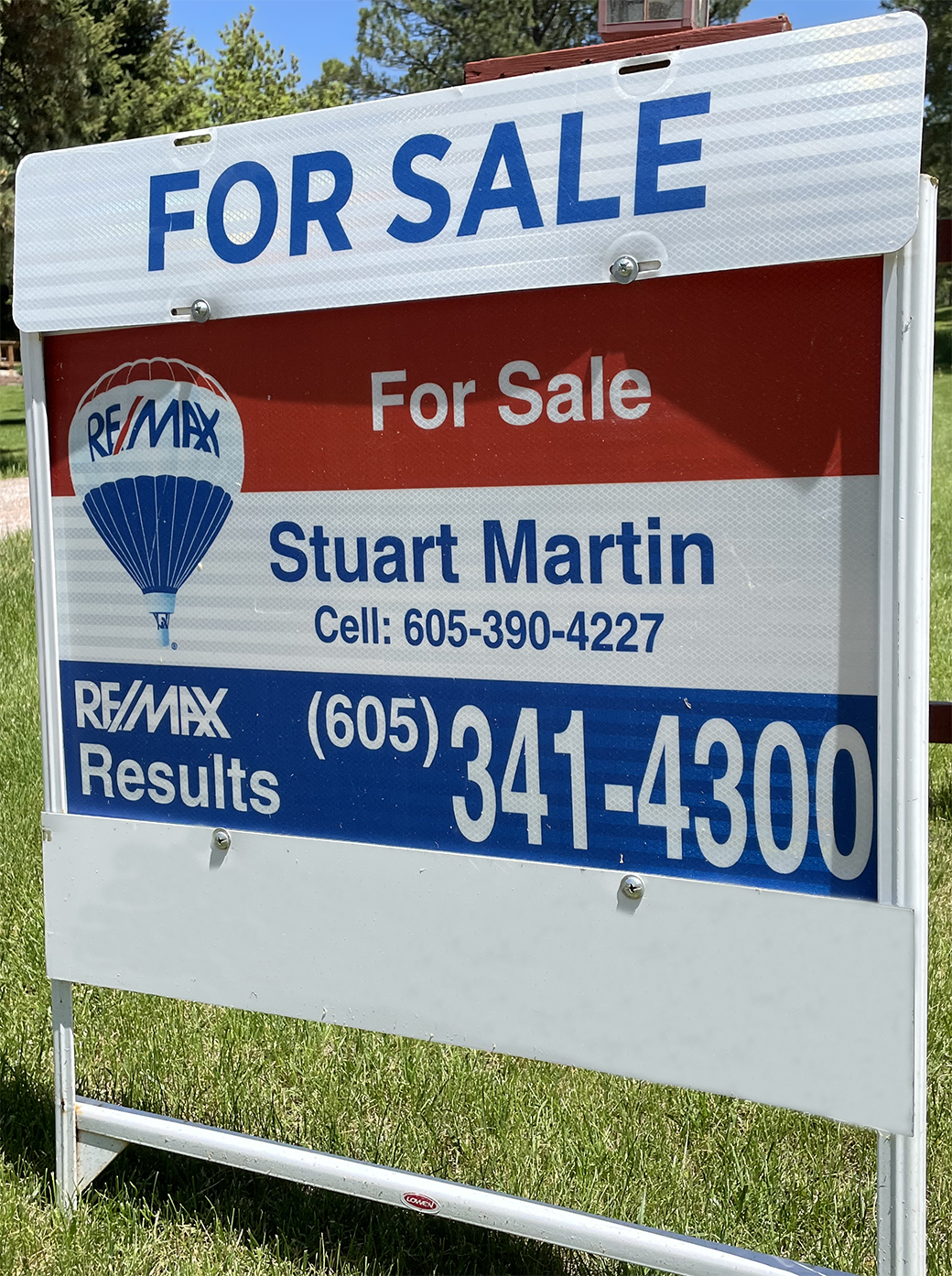 Stuart Martin Real Estate Team Yard Sign