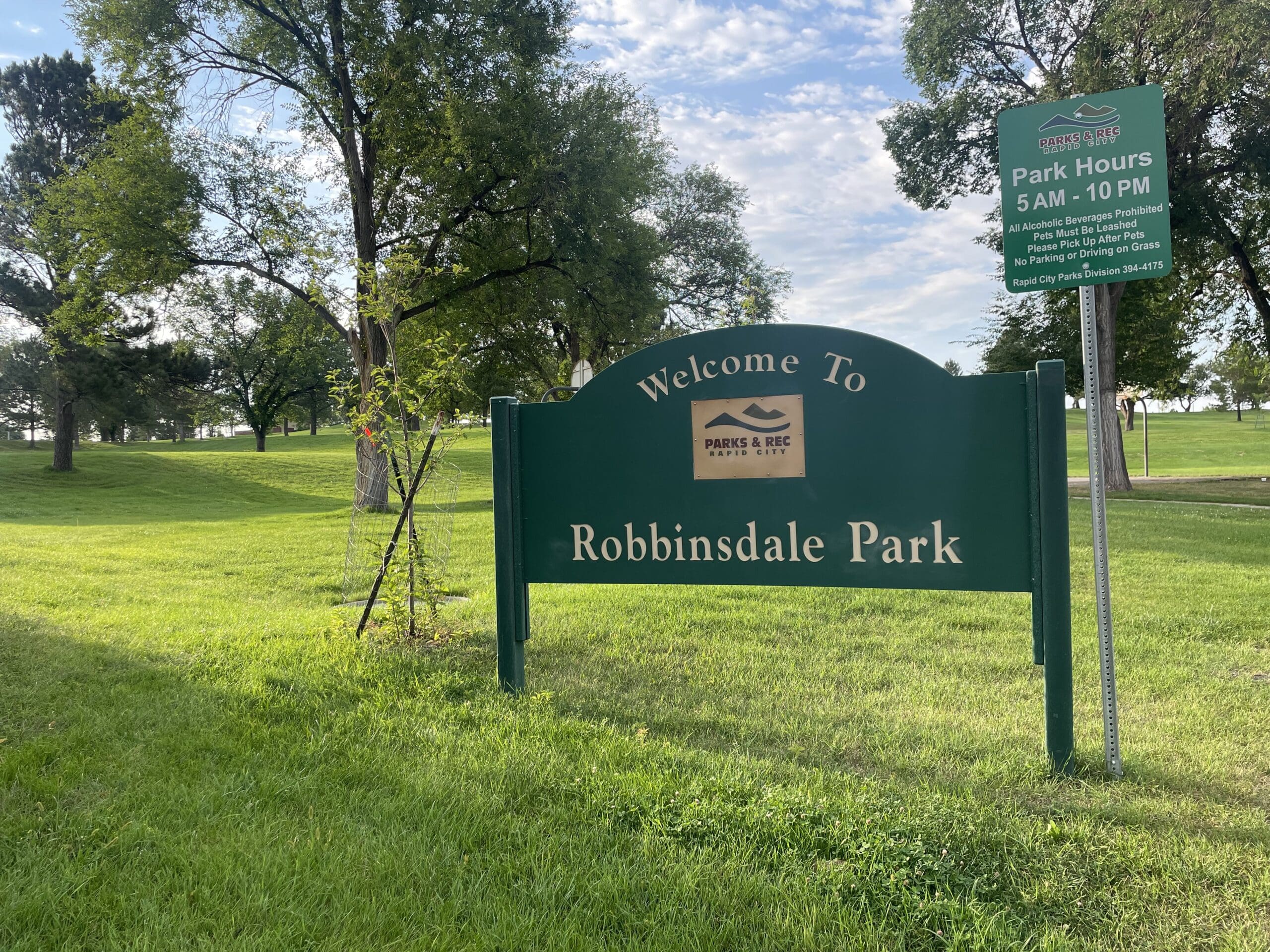 Robbinsdale Park in Rapid City